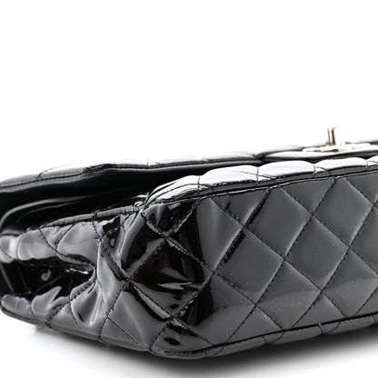 Chanel Patent Quilted Medium Double Flap Black 9 of 11