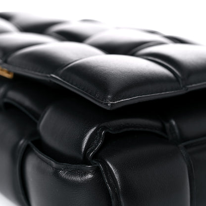 Bottega Veneta Nappa Maxi Intreccio Padded Cassette Crossbody Bag Black 8 of 10
