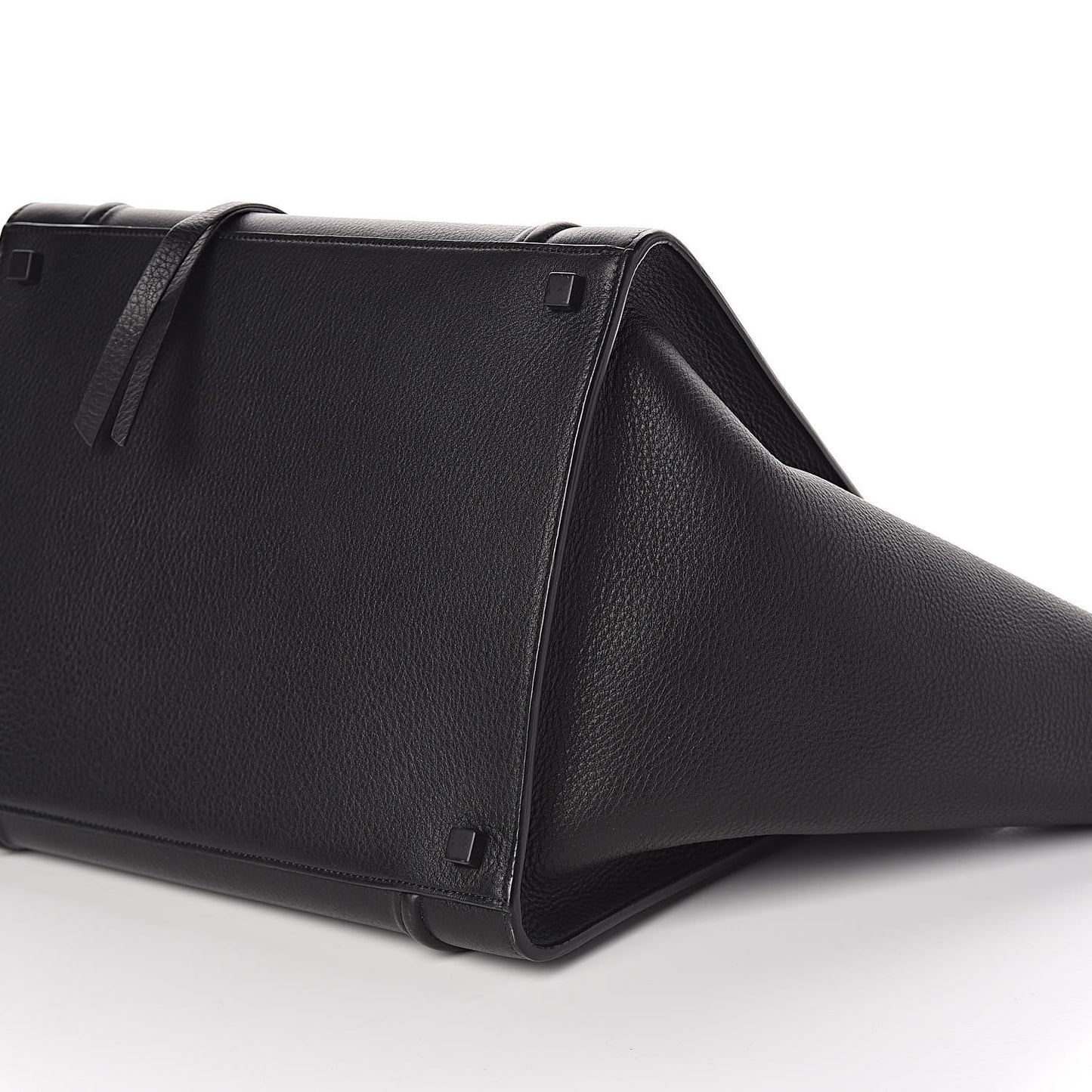 Supple Calfskin Medium Phantom Luggage Black