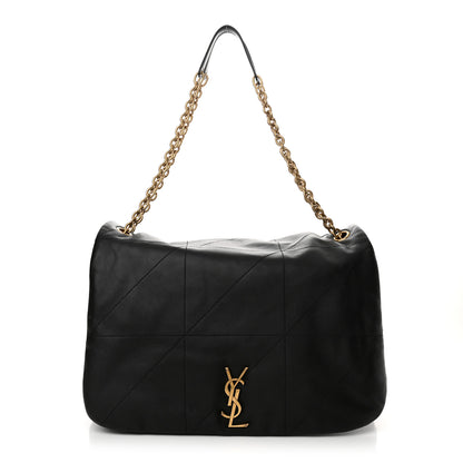 Saint Laurent Lambskin Matelasse Monogram Large Jamie 4.3 Black 1 of 10