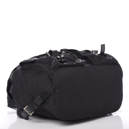 Prada Nylon Vela Medium Backpack Black 3 of 10