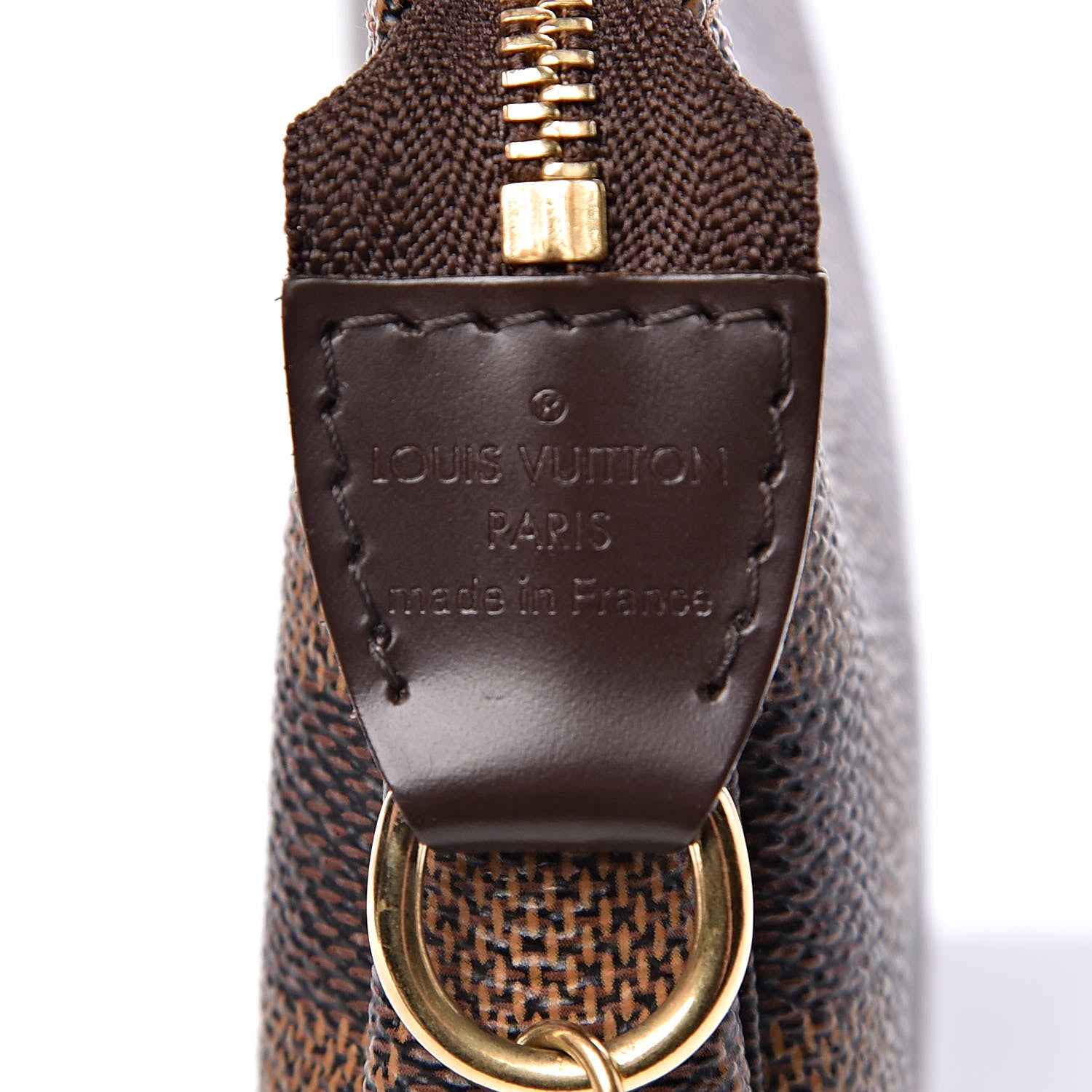 Louis Vuitton Damier Ebene Mini Pochette Accessories 6 of 8