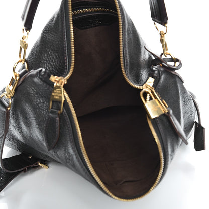 Louis Vuitton Mahina Selene MM Black 6 of 9