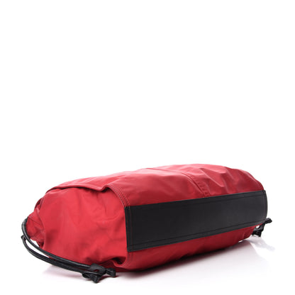 Burberry Nylon Buckleigh Packable Tote Bag Red 4 of 16