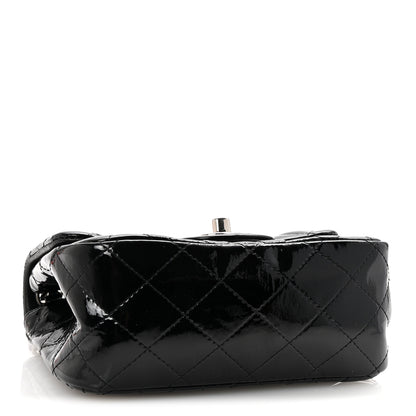 Chanel Patent Calfskin Quilted Mini Square Flap Black 4 of 10