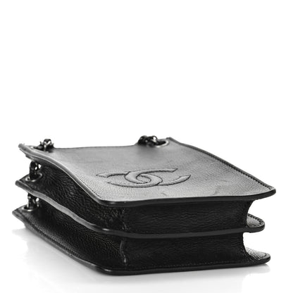 Chanel Calfskin CC Phone Holder Crossbody Black 4 of 10