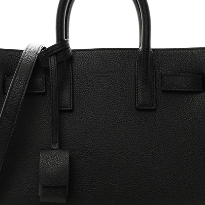 Saint Laurent Grained Calfskin Nano Sac De Jour Black 8 of 10