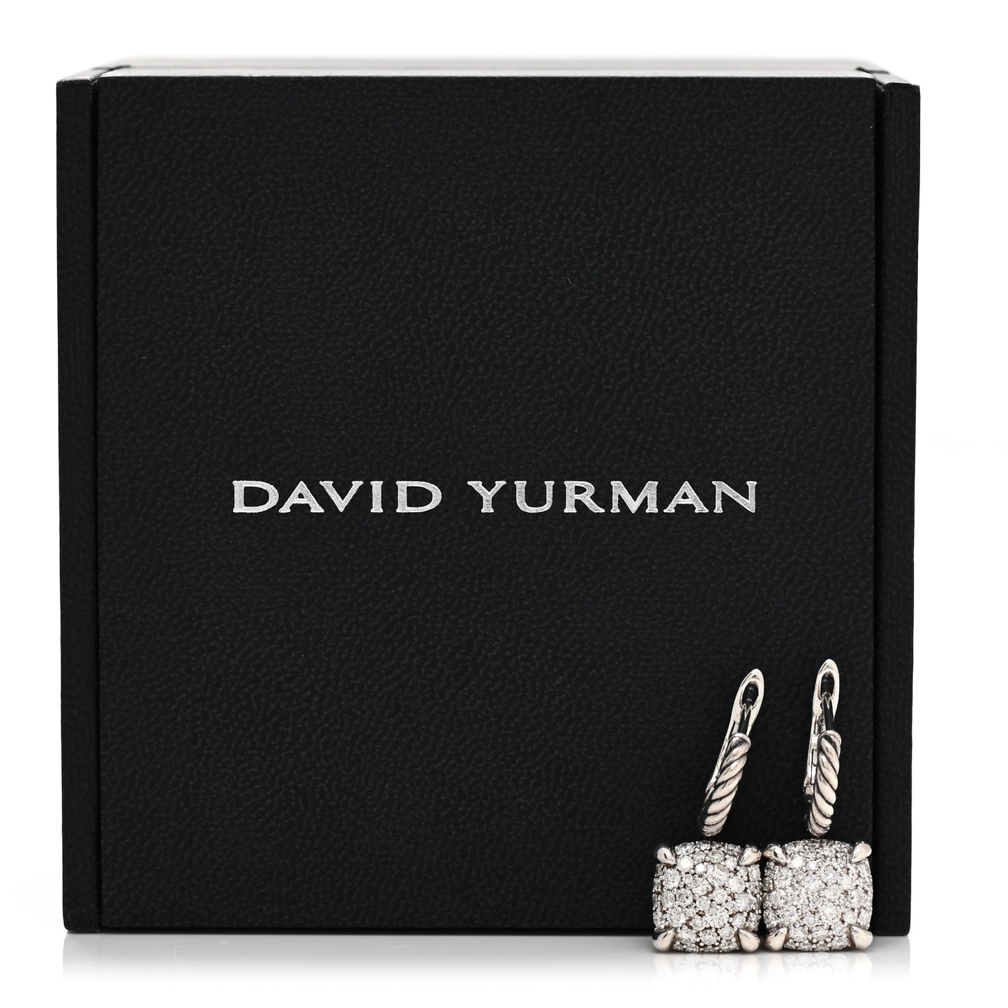 Sterling Silver Diamond Chatelaine Drop Earrings