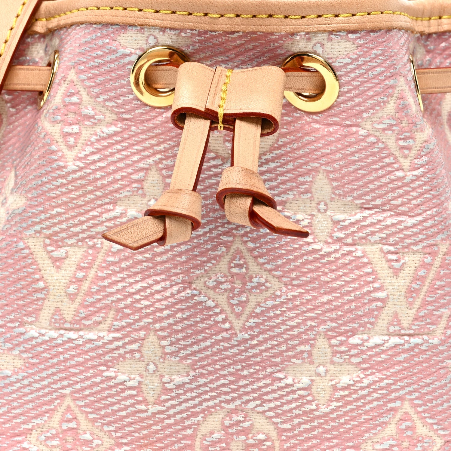 Louis Vuitton Monoglam Nano Noe Rose 7 of 11