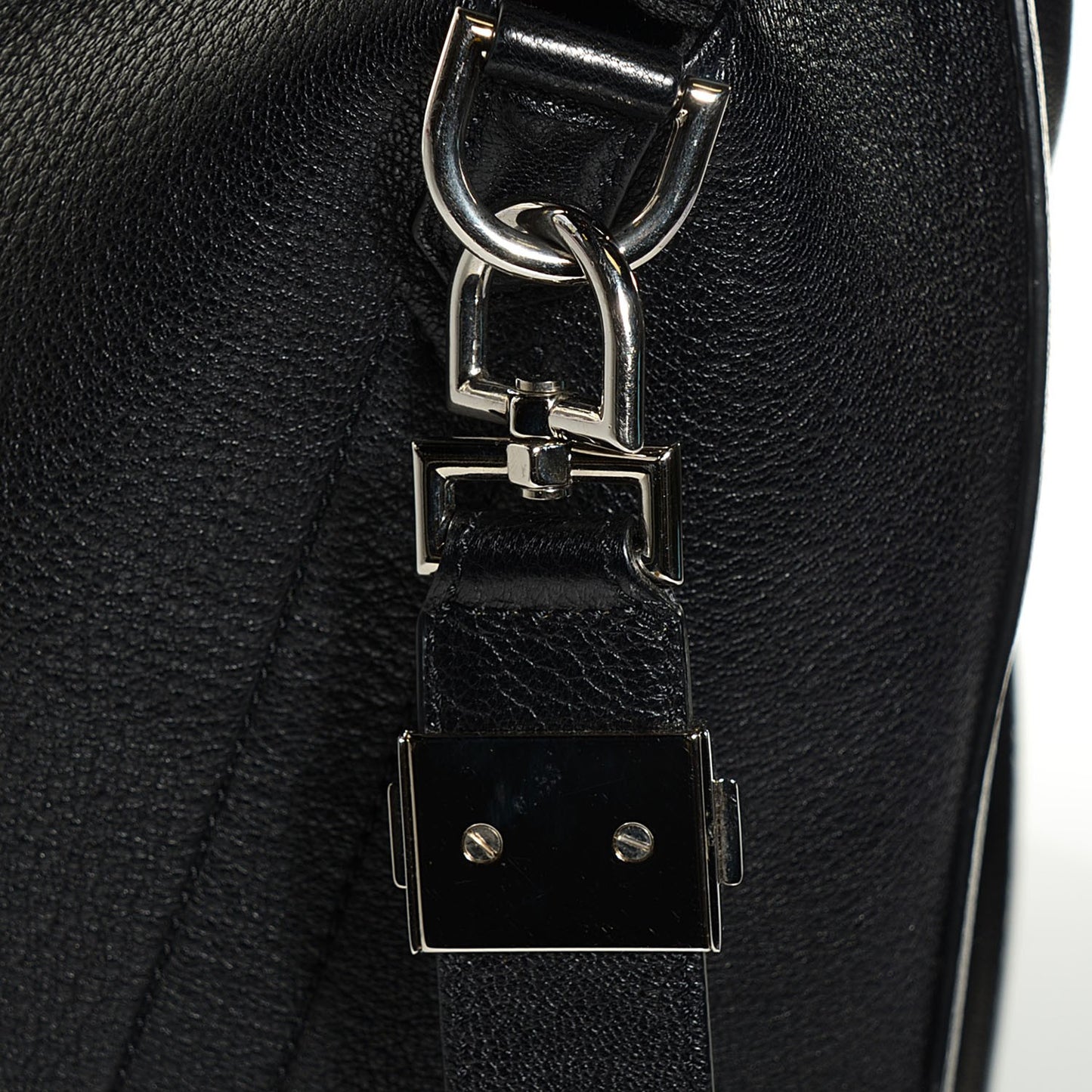 Sugar Goatskin Medium Antigona Black