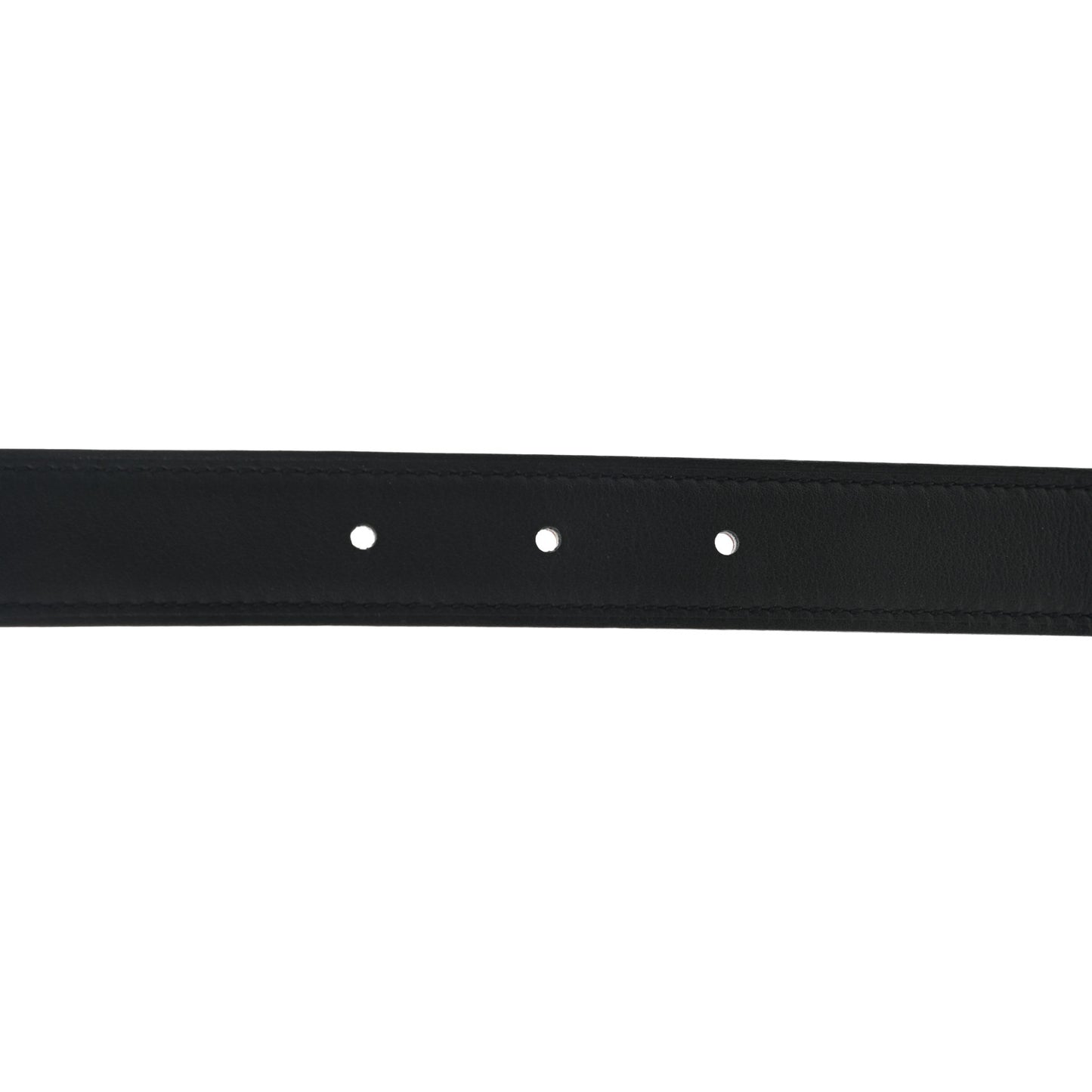 Swift Epsom 24mm Mini Constance H Belt 90 Black Gold