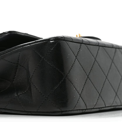 Chanel Lambskin Quilted Small Double Flap Black 9 of 10