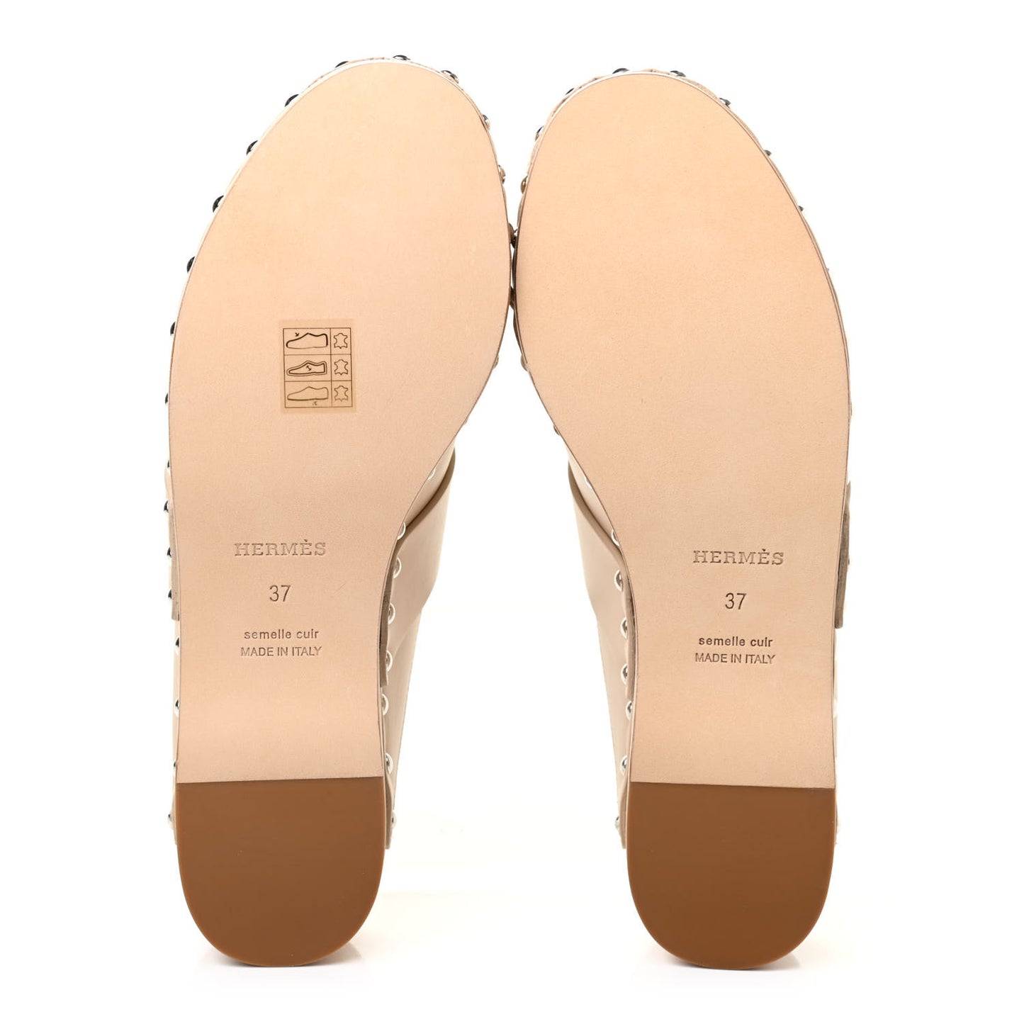 Calfskin Calya Mules 37 Hetre