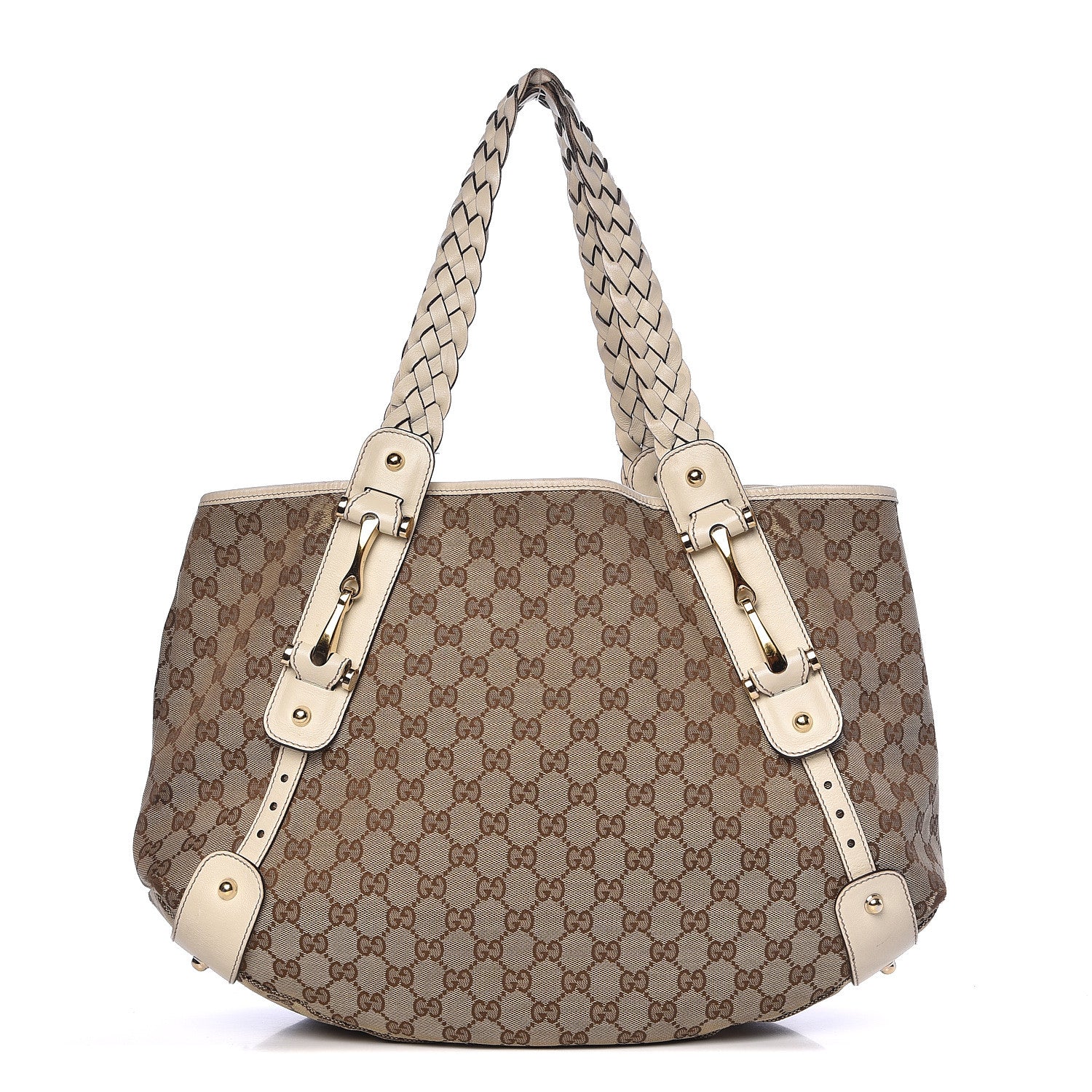 Gucci Monogram Medium Pelham Shoulder Bag Off White 1 of 11