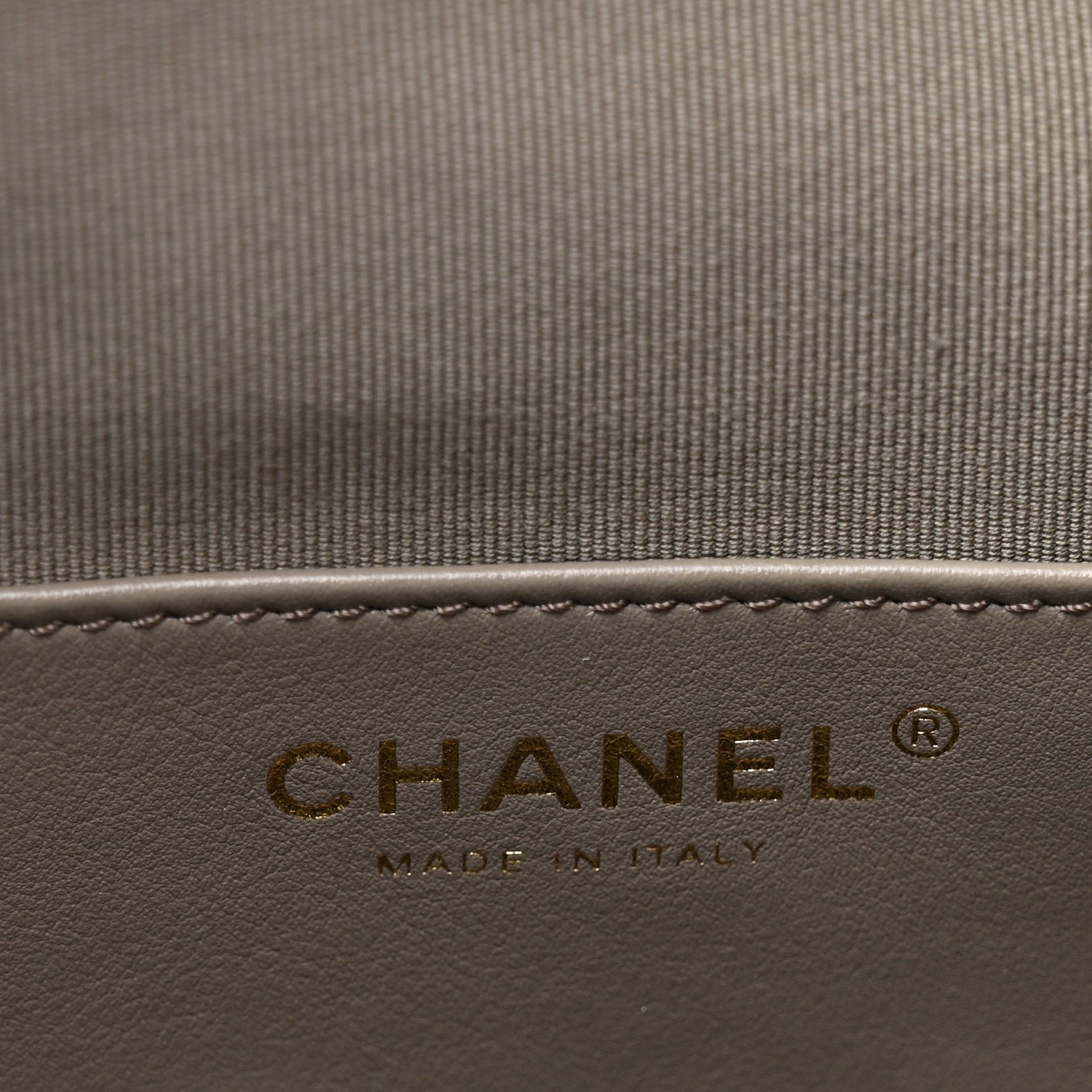 Chanel Suede Quilted Medium Chanel 25 Handbag Dark Grey 6 of 10