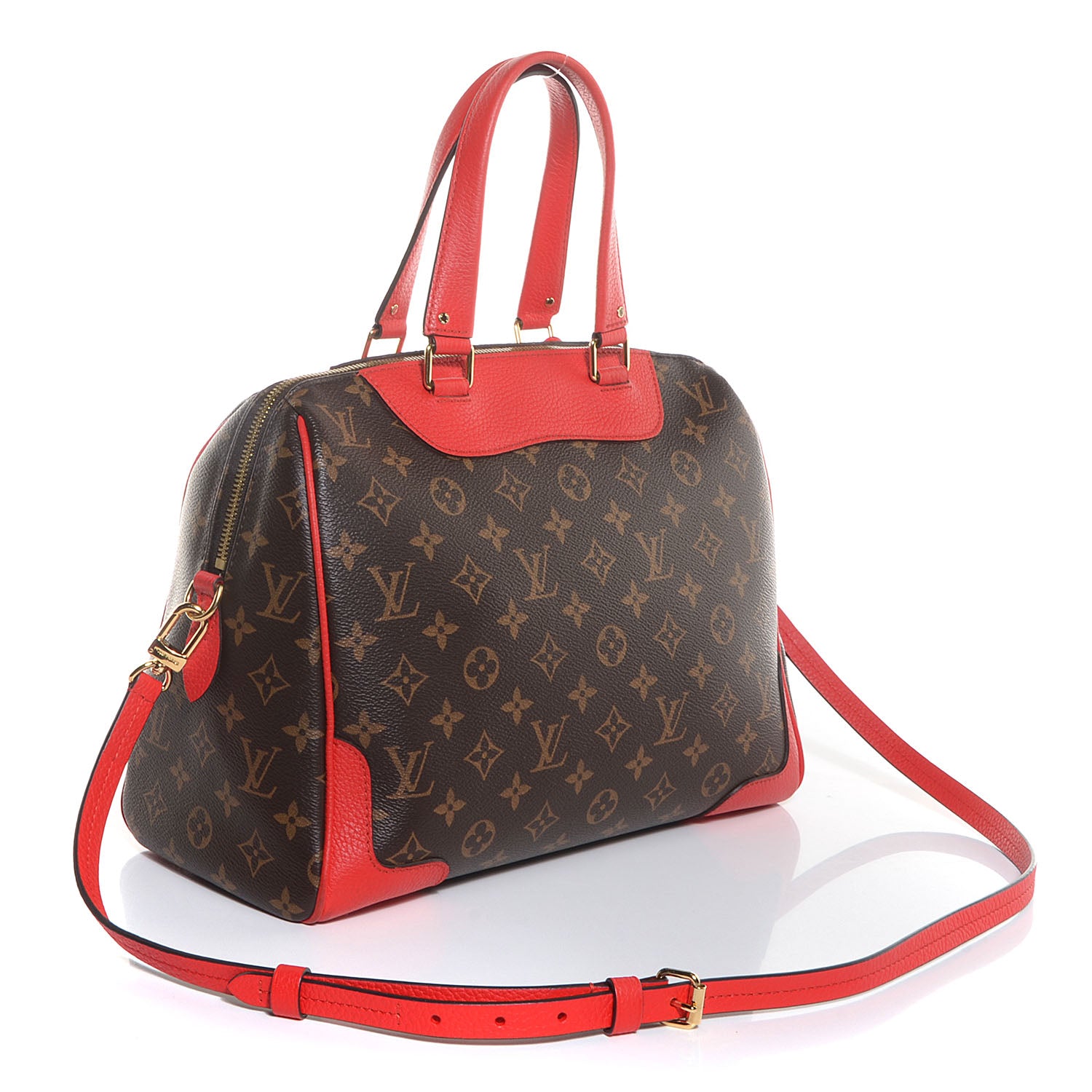 Louis Vuitton Monogram Retiro NM Coquelicot 3 of 9
