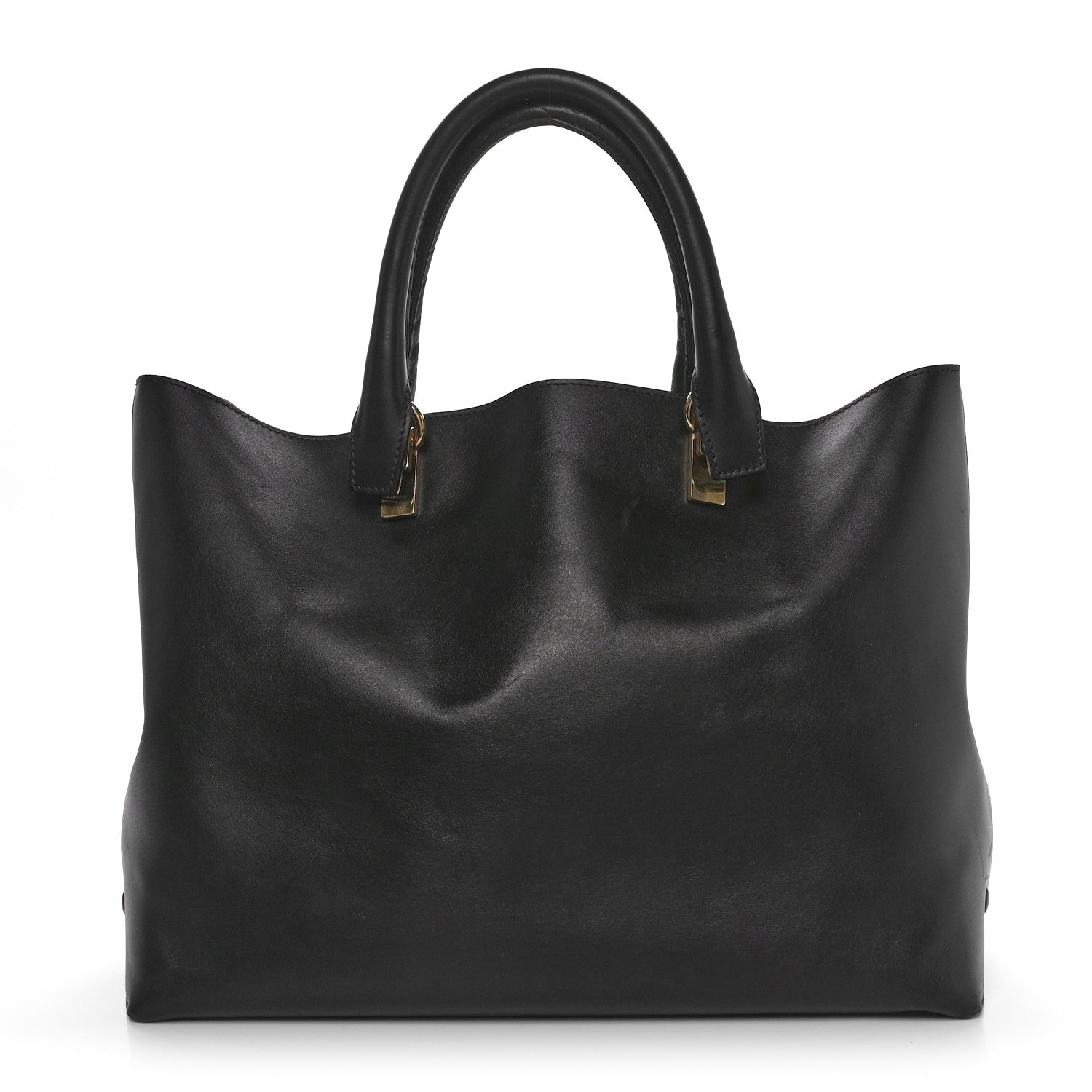 Chloe Grained Calfskin Baylee Tote Street Black 1 of 9
