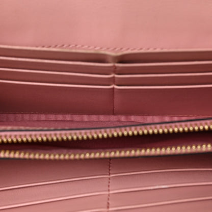 MCM Visetos Large Patricia Wallet On Chain Soft Pink 4 of 6
