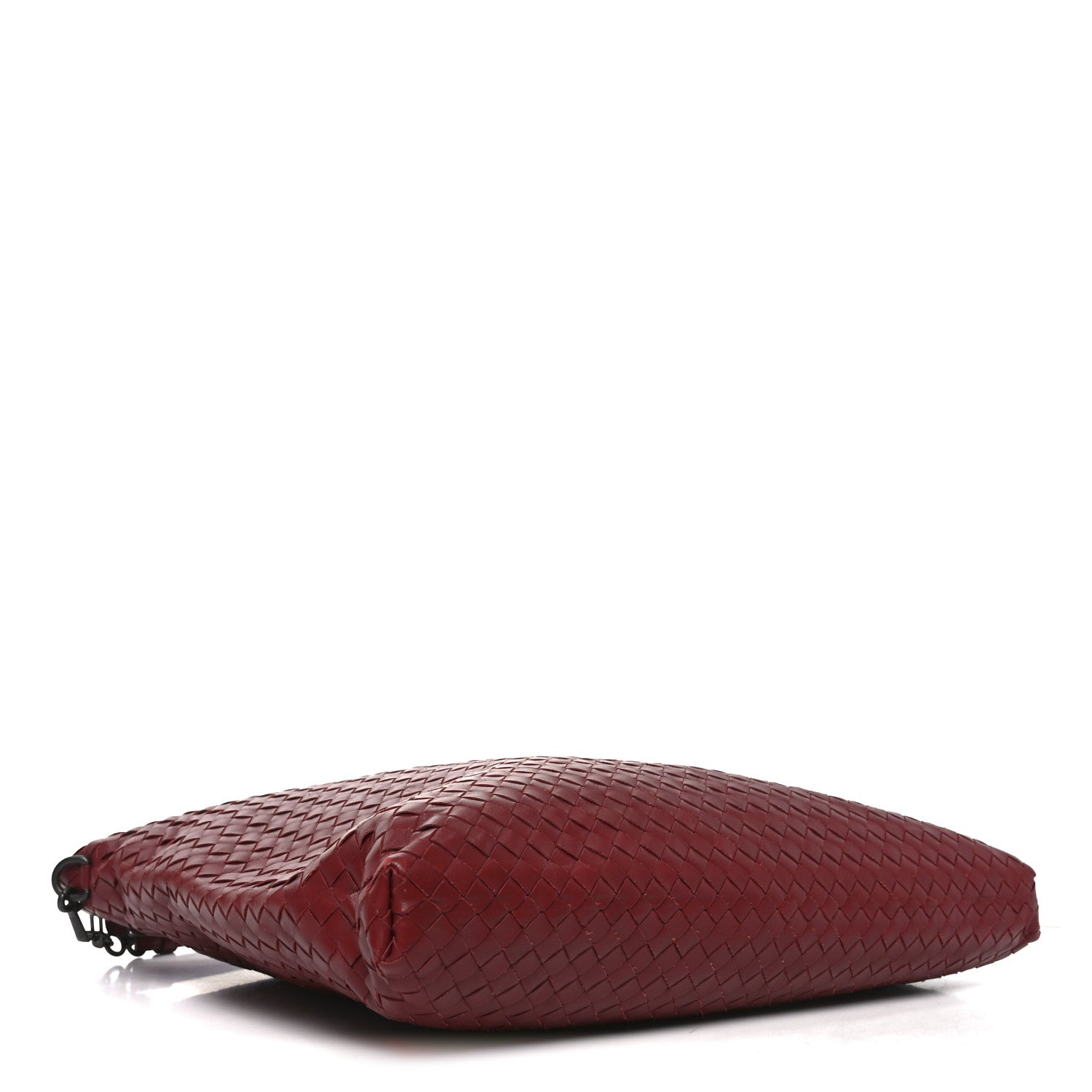 Bottega Veneta Nappa Intrecciato Medium Convertible Tote Burgundy 4 of 11