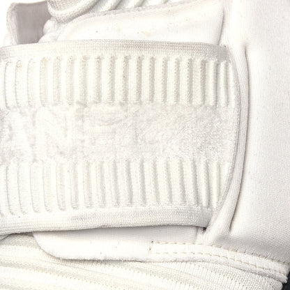 Chanel Stretch Fabric CC Sneakers 39.5 White 10 of 11