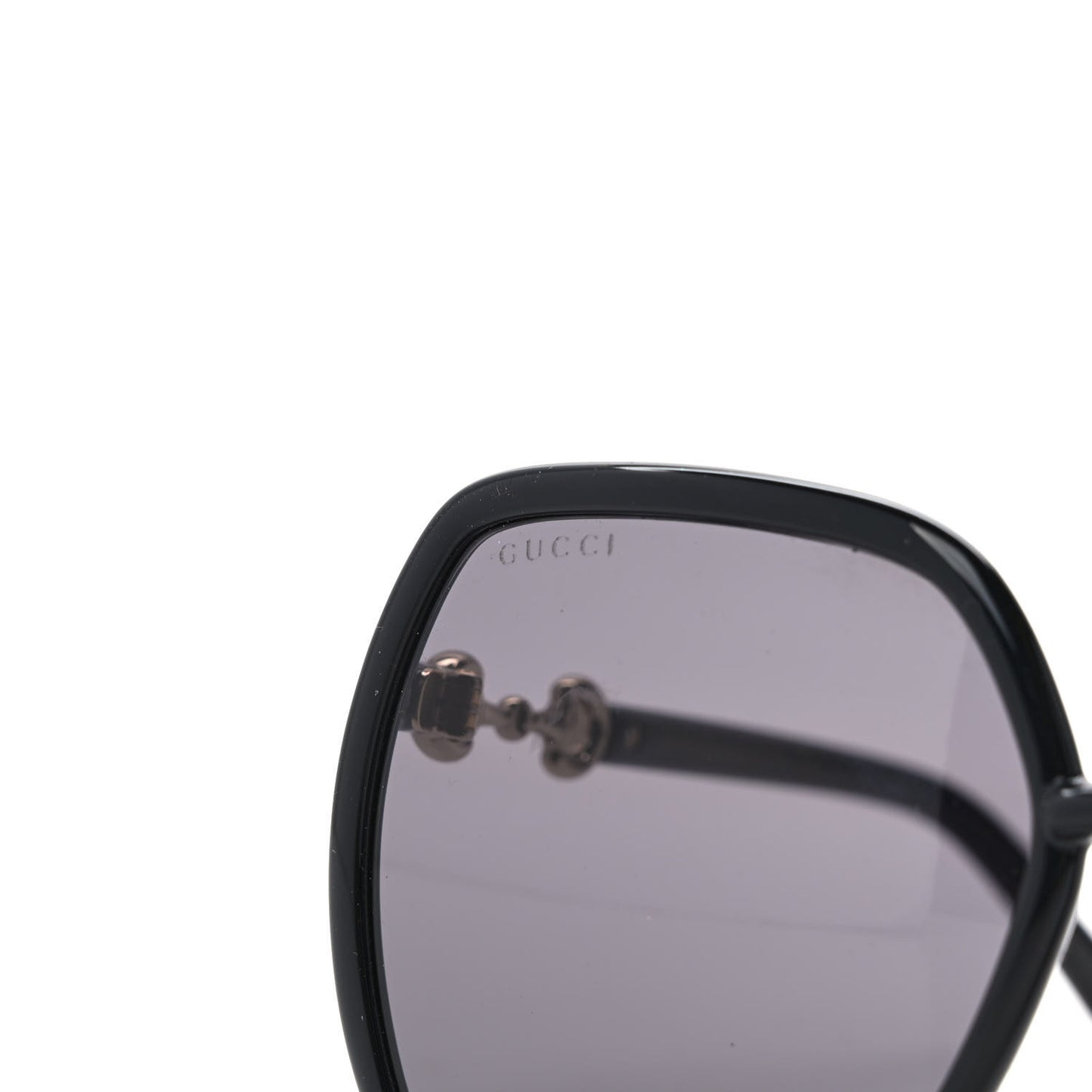 Horsebit Square Frame Sunglasses GG0890S Black