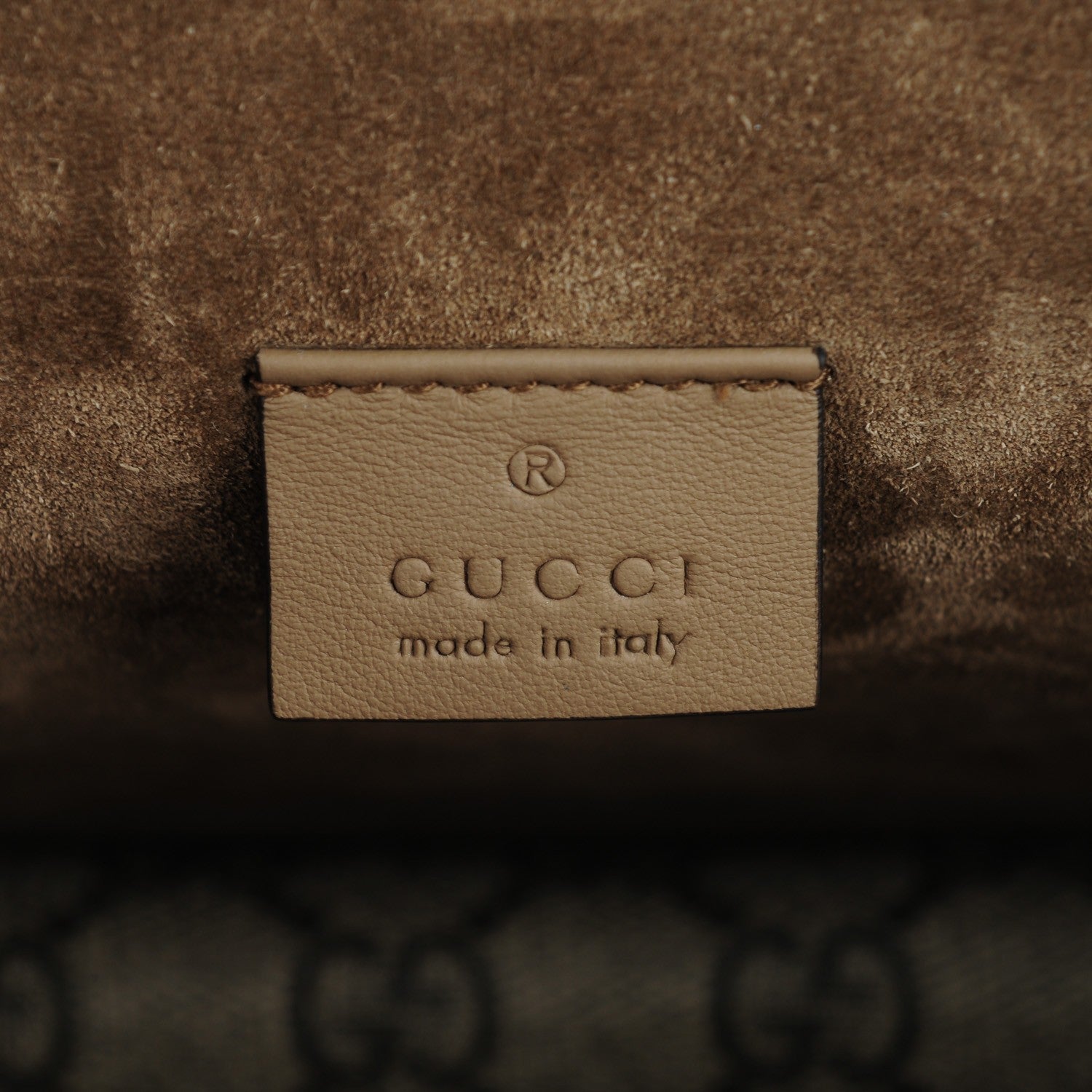 Gucci GG Supreme Monogram Small Dionysus Shoulder Bag Taupe 7 of 8