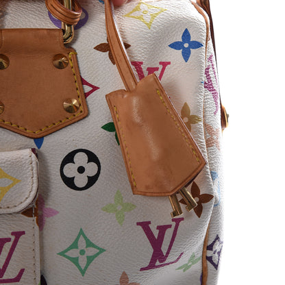Louis Vuitton Monogram Multicolor Speedy 30 White 12 of 14