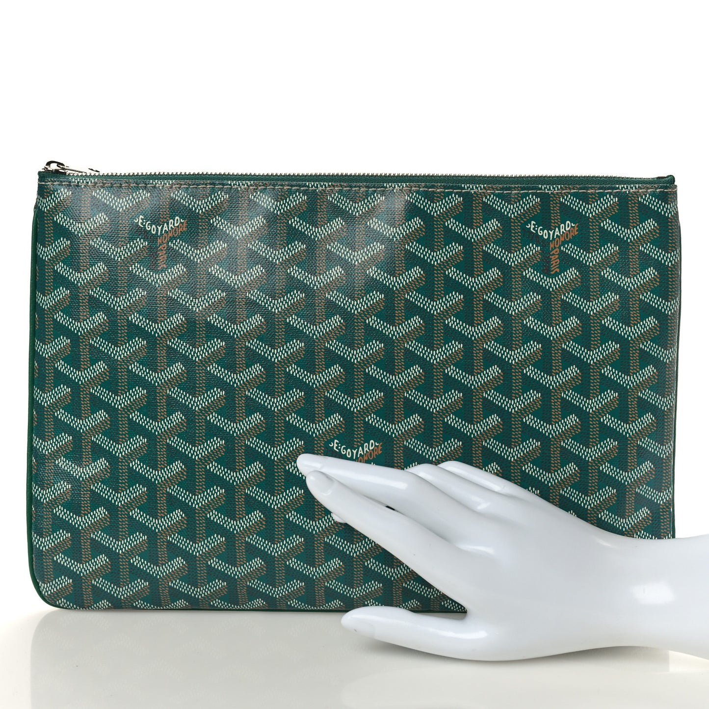 Goyardine Senat Pochette MM Green