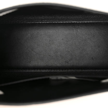 Versace Grained Calfskin Small La Medusa Top Handle Bag Black White 5 of 9