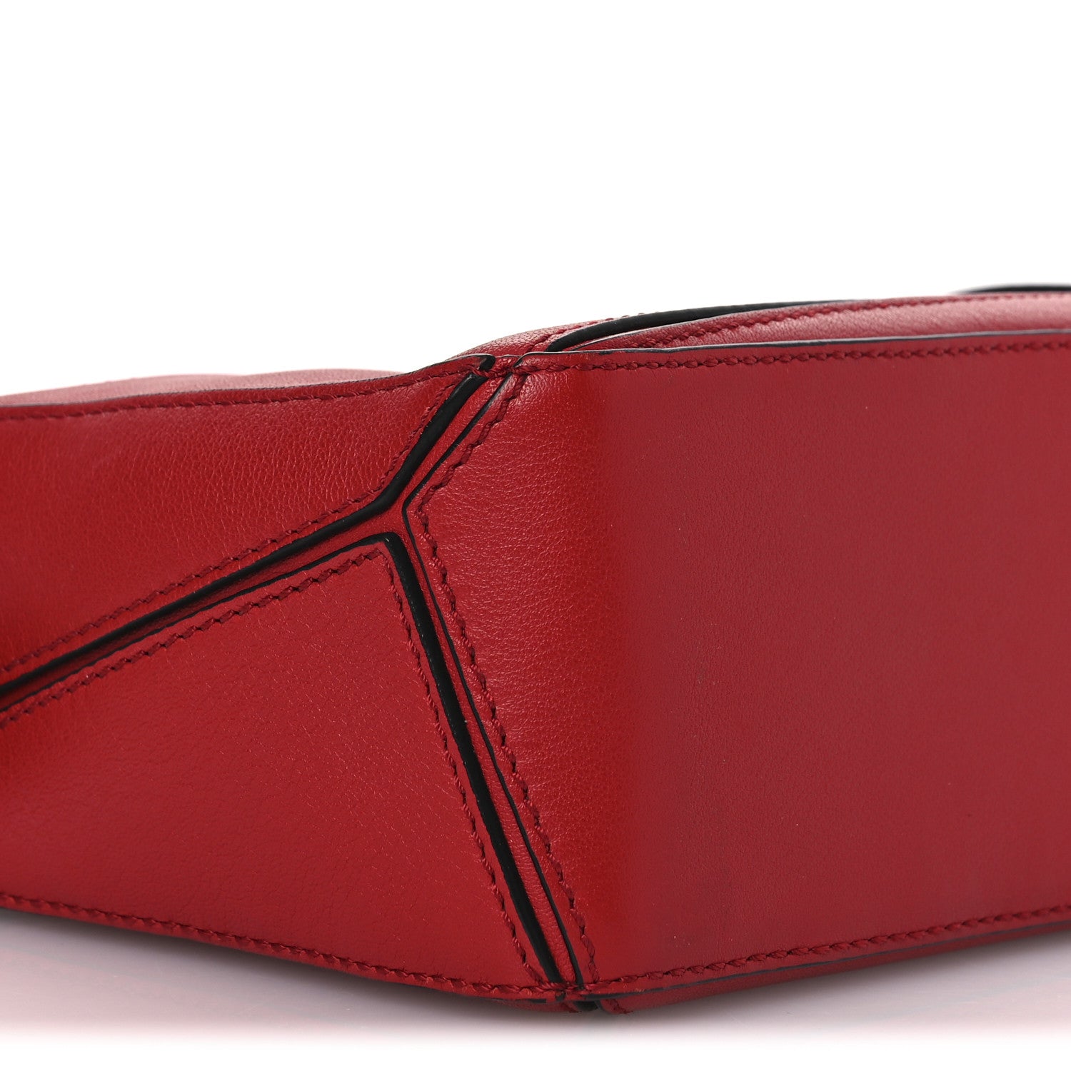 Loewe Calfskin Mini Puzzle Bag Pomodoro 9 of 14