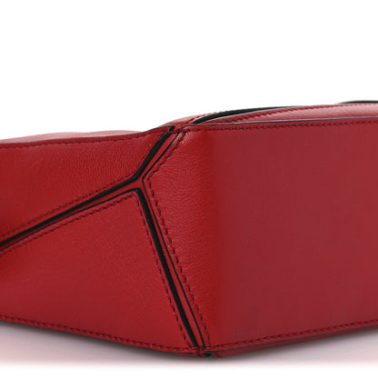 Loewe Calfskin Mini Puzzle Bag Pomodoro 9 of 14