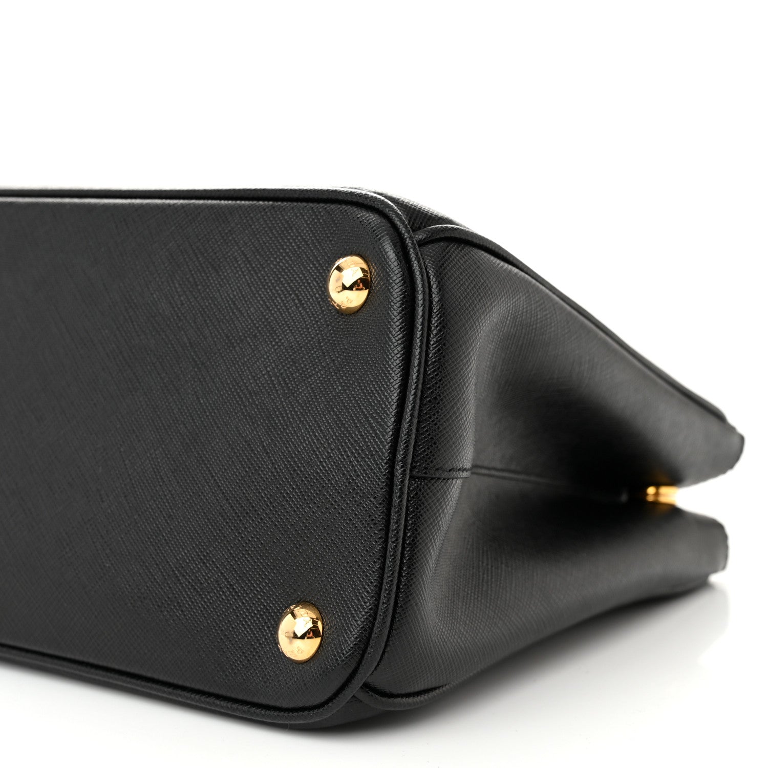 Prada Saffiano Small Galleria Double Zip Tote Black 10 of 10