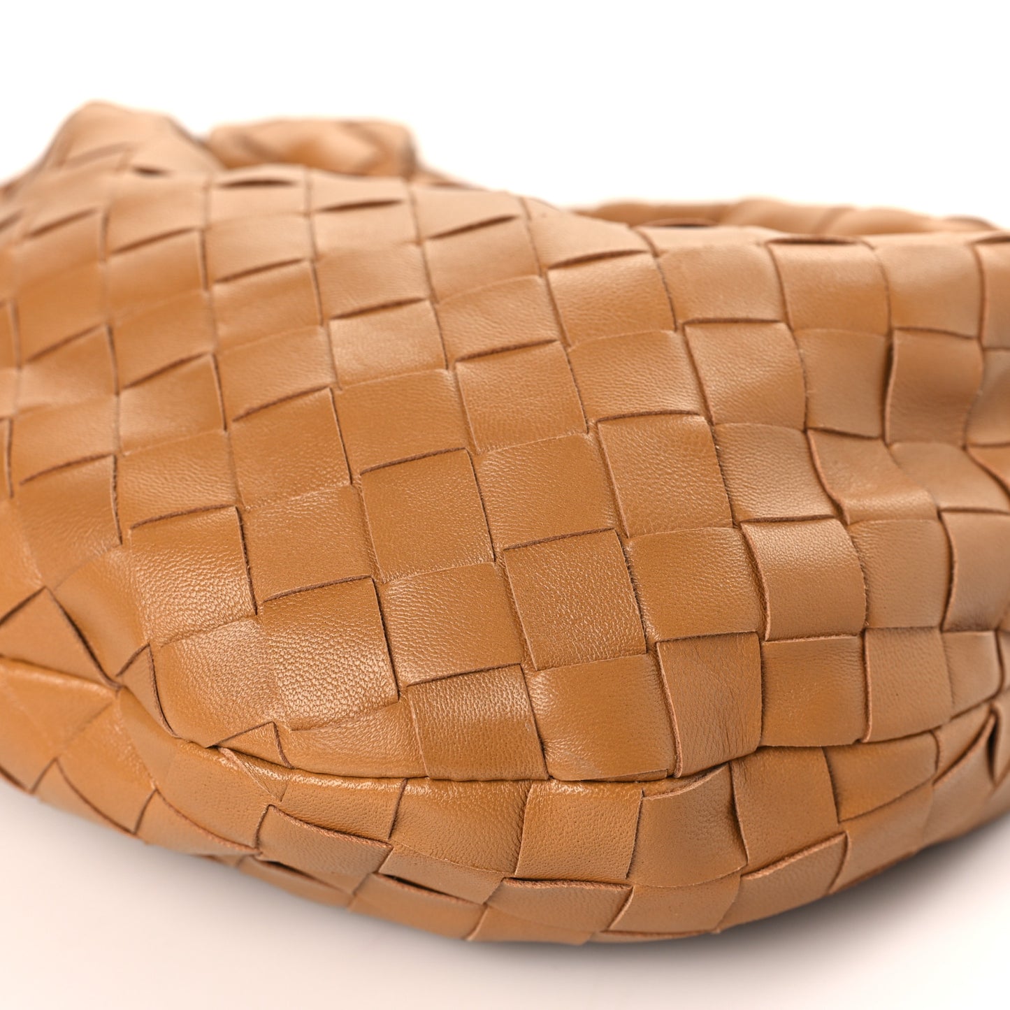 Nappa Intrecciato Mini Jodie Caramel