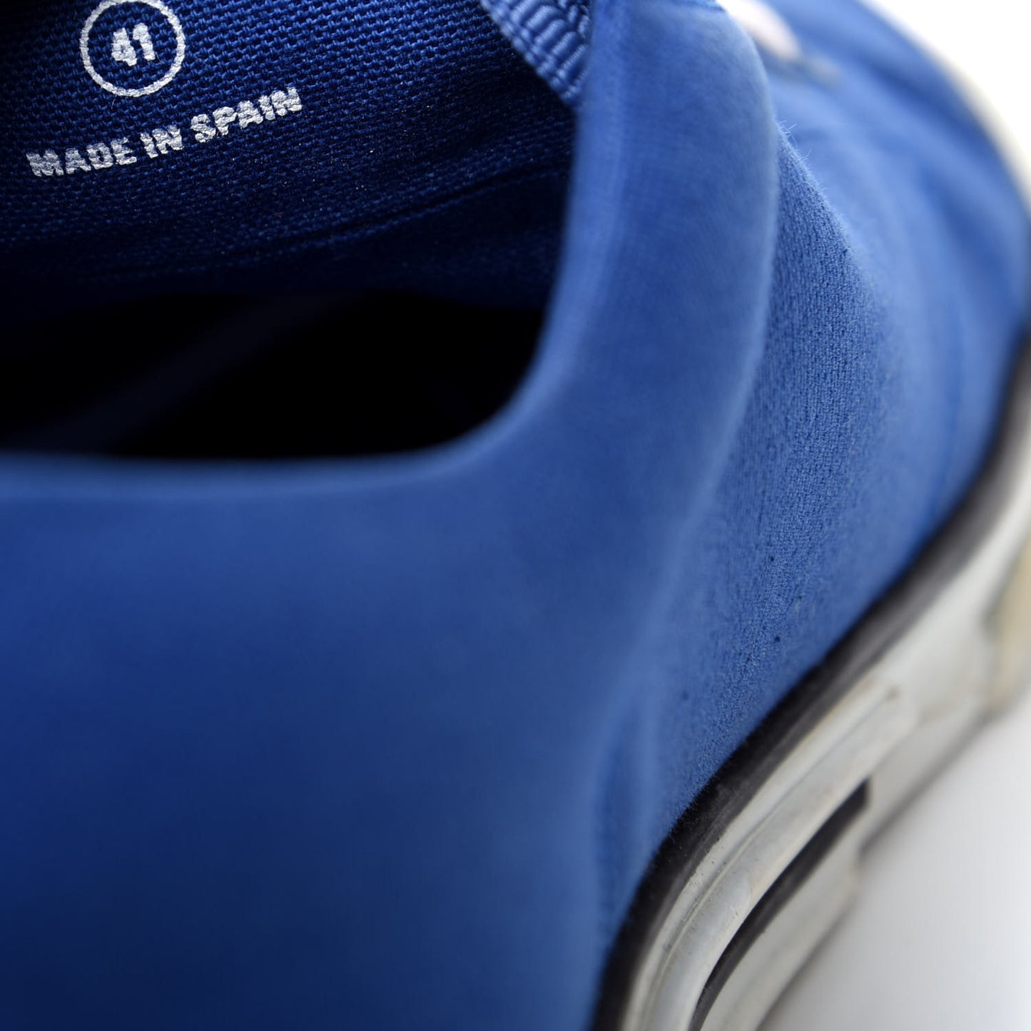 Cotton Canvas Match Graffiti Sneakers 41 Bleu Black