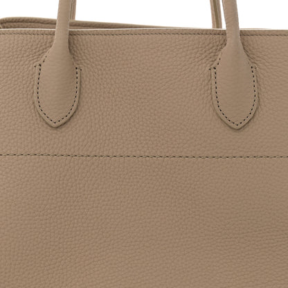 The Row Matte Grained Calfskin Soft Margaux 15 Dark Taupe 7 of 10