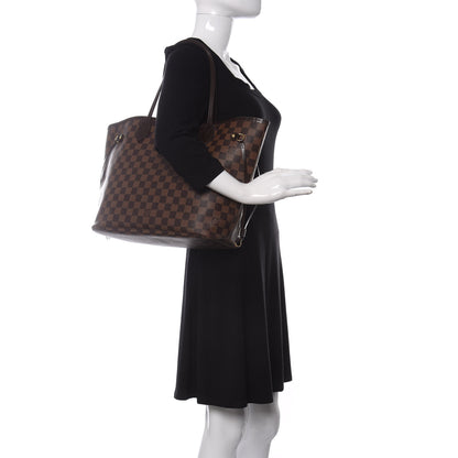 Louis Vuitton Damier Ebene Neverfull MM 2 of 11