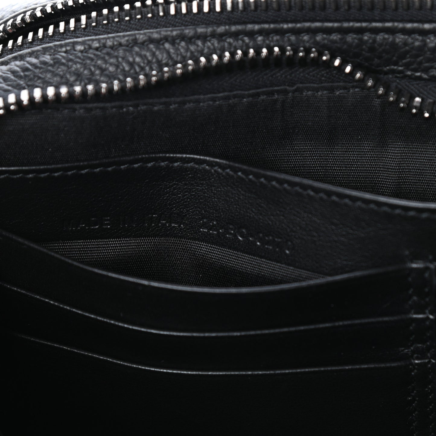 Oblique Pouch Navy Blue