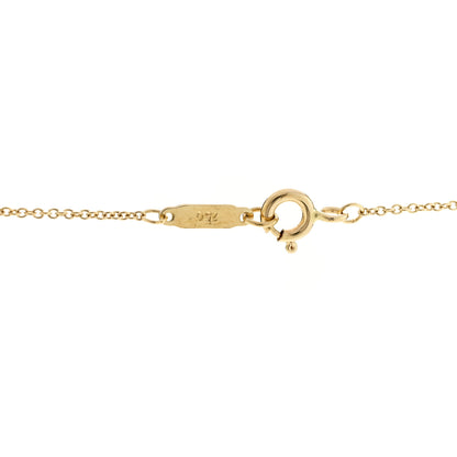 Tiffany 18K Yellow Gold 1837 Interlocking Circles Pendant Necklace 4 of 5