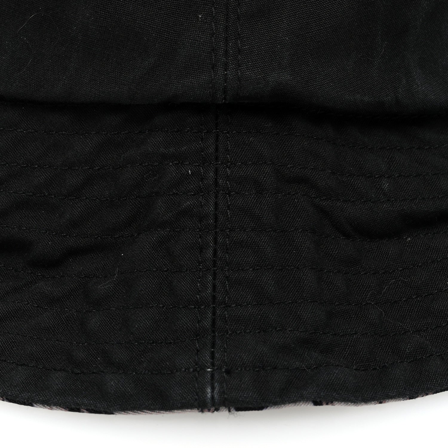 Christian Dior Polyester Cotton Oblique Teddy-D Brim Bucket Hat 58 Black 15 of 15