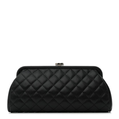 Chanel Caviar Quilted Timeless Clutch Black 1 of 7