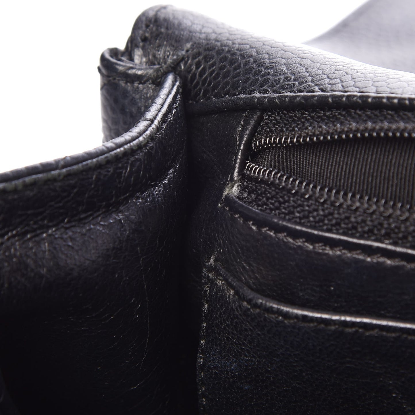 Caviar Quilted Jumbo Single Flap Black