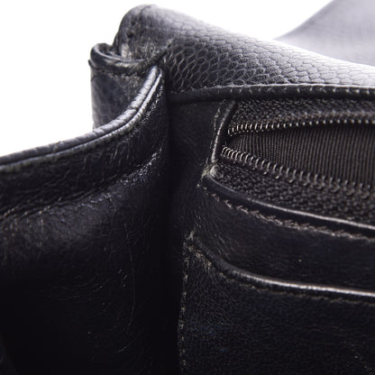 Chanel Caviar Quilted Jumbo Single Flap Black 9 of 9