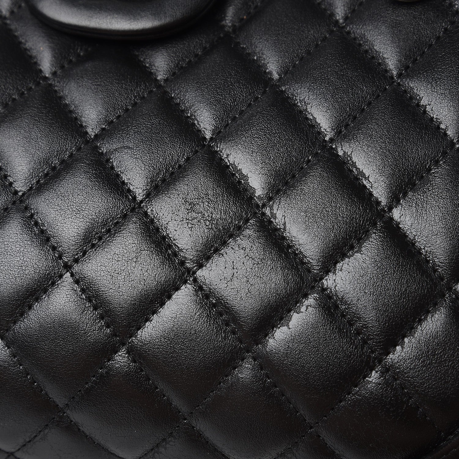 Chanel Calfskin Quilted Large Cambon Flap Black 12 of 12
