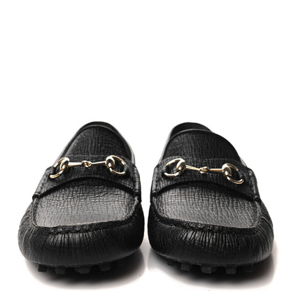 Gucci Calfskin Mens Horsebit Alcapulco Moccasins 11.5 Black 2 of 9