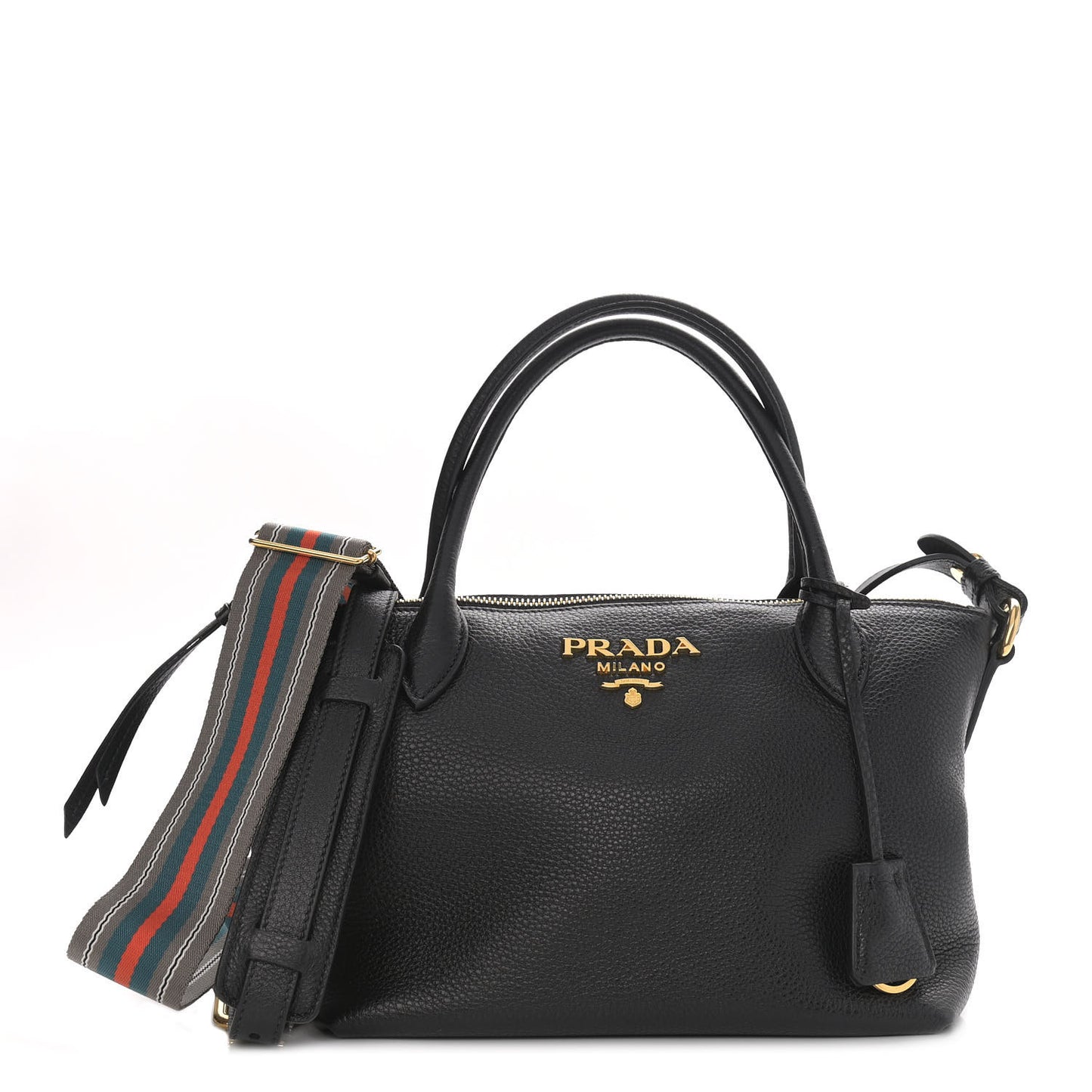 Vitello Daino Tote Black