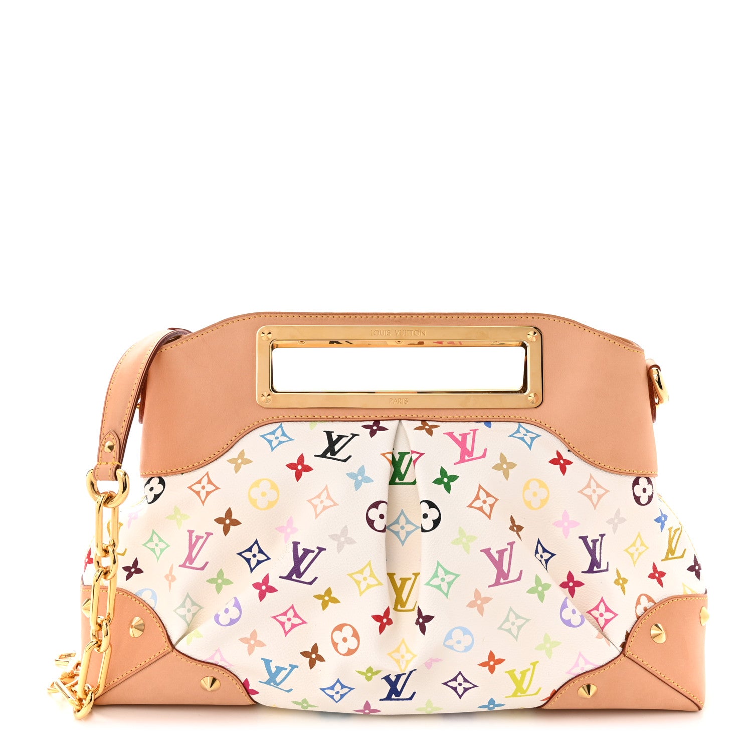Louis Vuitton LOUIS VUITTON Monogram Multicolor Judy GM White 1 of 9