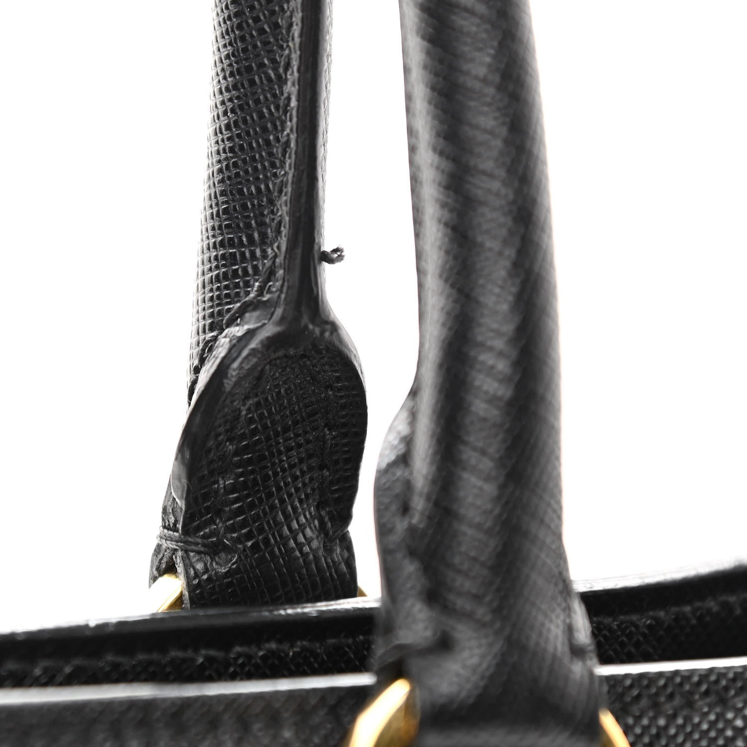Prada Saffiano Lux Large Tote Black 10 of 11