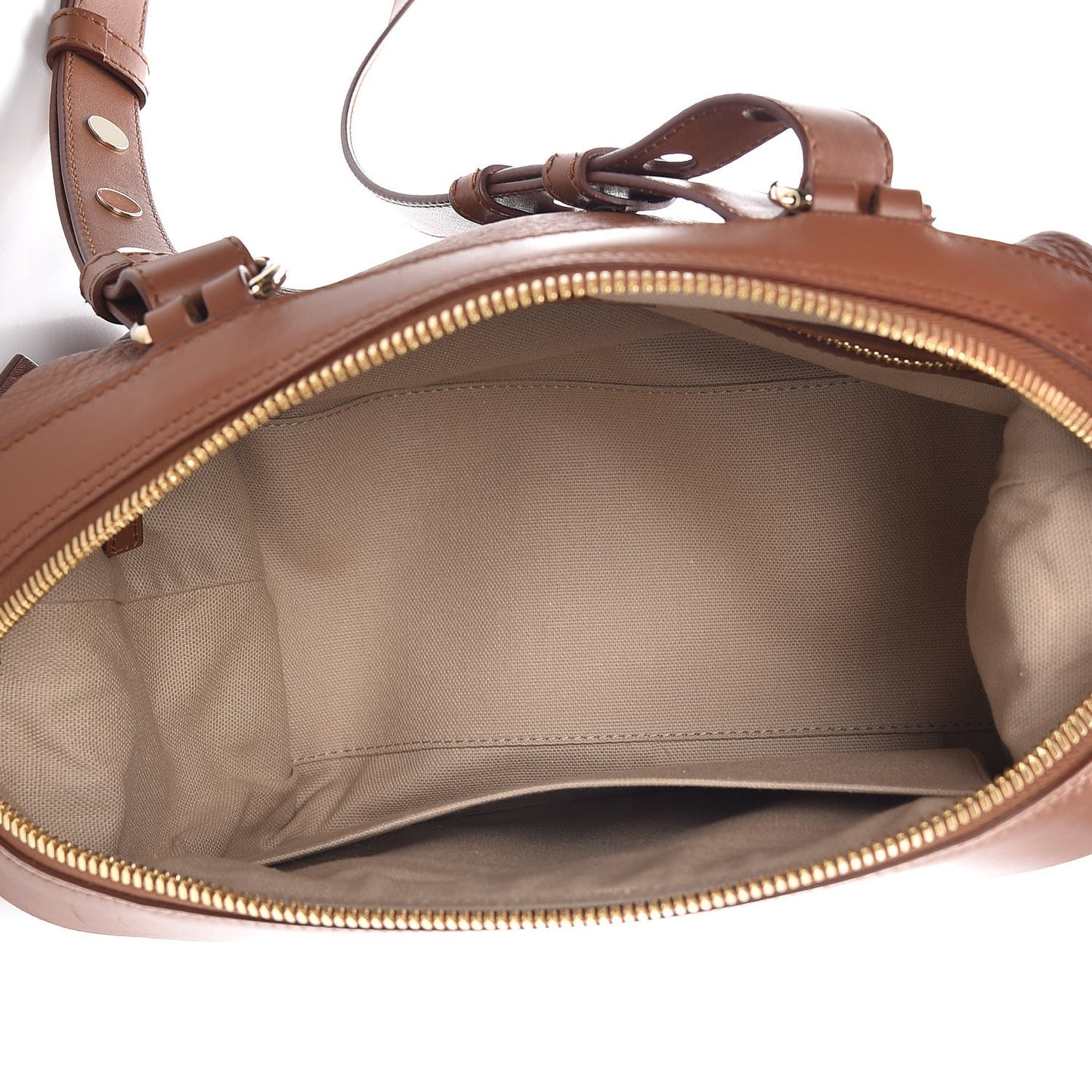 Calfskin Small Sway Cognac