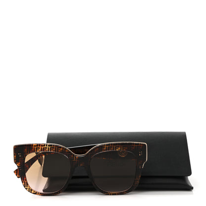 Fendi Acetate F is Fendi 51mm Cat Eye Sunglasses FF 0359/S Tortoise Camouflage 7 of 7