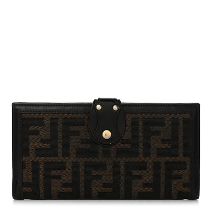 Fendi Zucca Continental Wallet Tobacco 1 of 11
